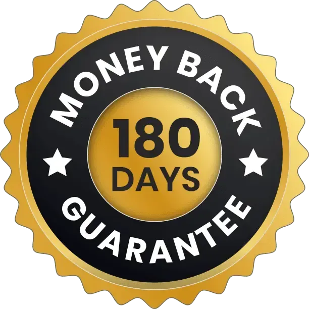 180 Days Money Back Guarantee - ProstaVive Australia